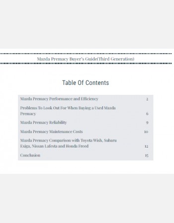 mazda premacy buyers guide (2010-2018)